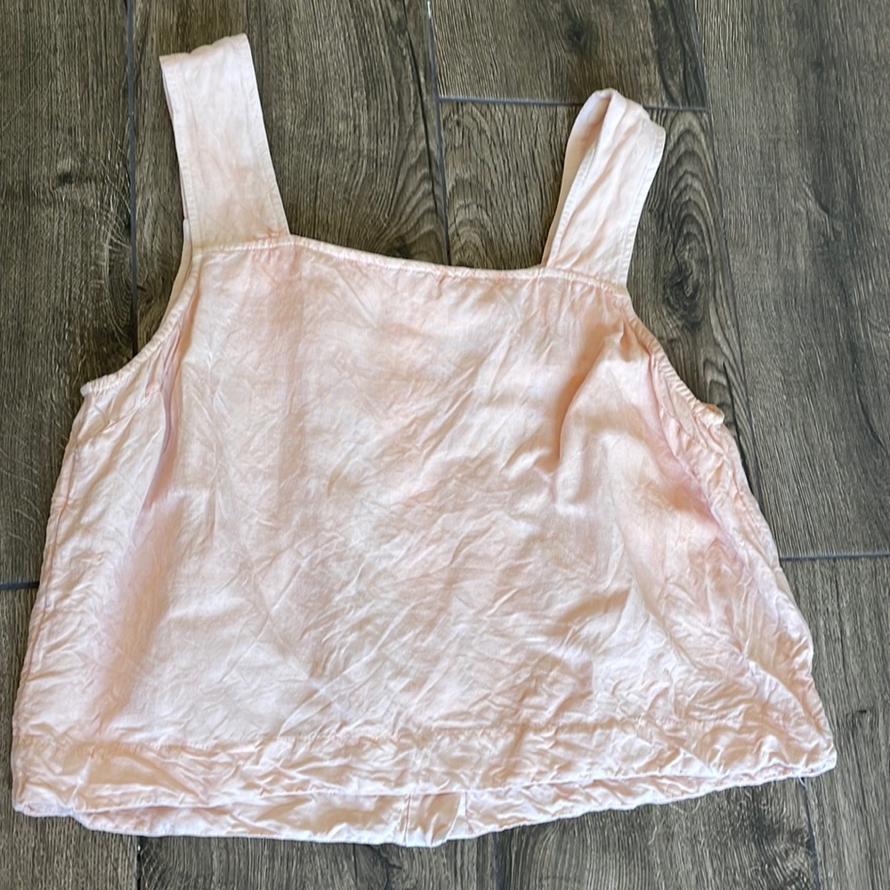 Madewell Crop Button Back Tank